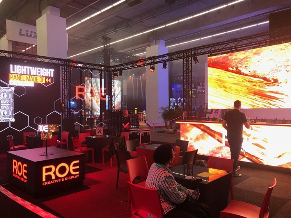 Exciting Prolight + Sound Exhibition for ROE Visual